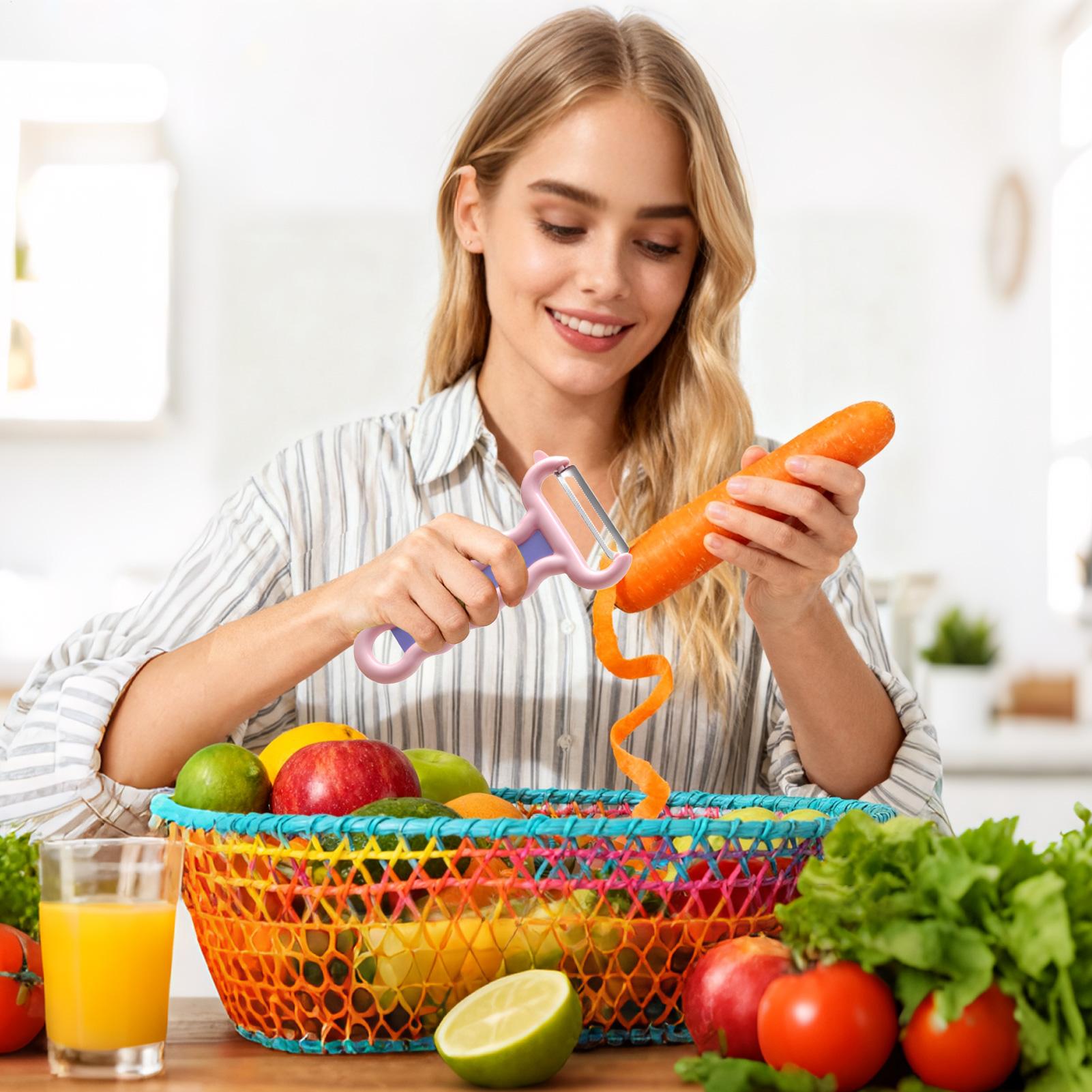 Kitchen Gadgets For Men - Veggie Peeler Handheld keukengadget Groentesnijder voor