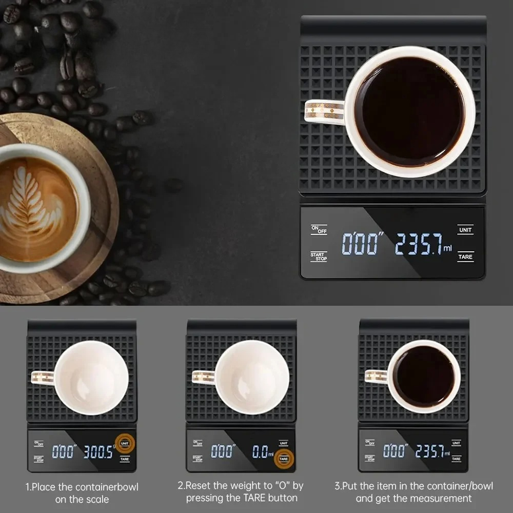 Kitchen Gadgets Smart - Slimme Koffie Elektronische Weegschaal Hoge Precisie