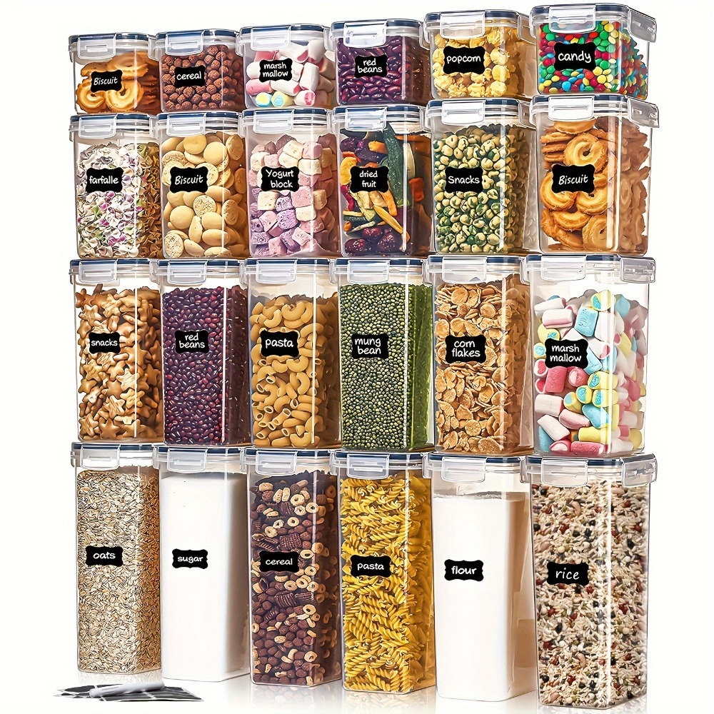 Kitchen Gadgets Deals - 24 Stuks Voedsel Opslag Containers 12