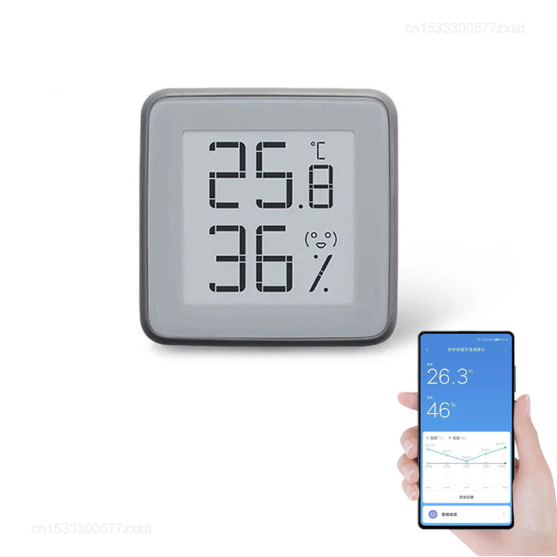 Kitchen Gadgets Smart - MiaoMiaoCe Intelligente Bluetooth-thermometer E-inktscherm BT2.0-hygrometer kan