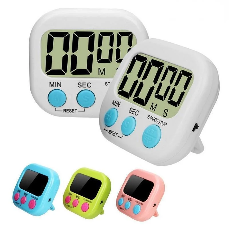 Kitchen Gadgets Smart - Mini digitale keukentimer Grote cijfers Luid