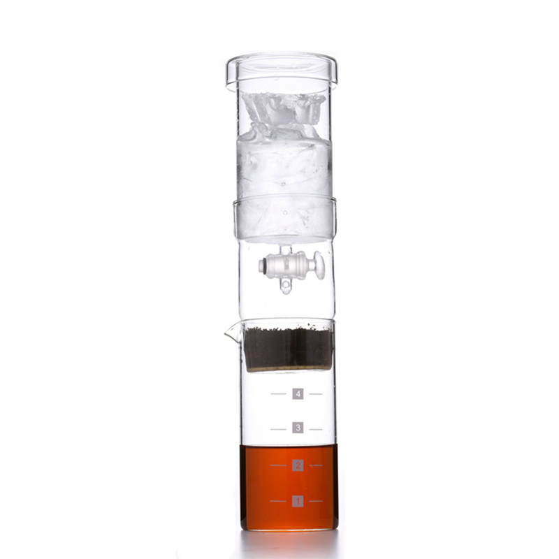 French Press Coffee Maker - 400 ml dubbellaags Cold Brew Coffee