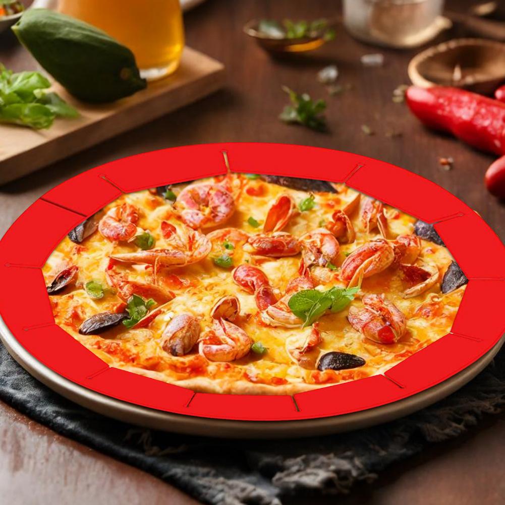 Pizza Stone Baking - 2025 siliconen taartkorstschilden verstelbaar 8,5 inch