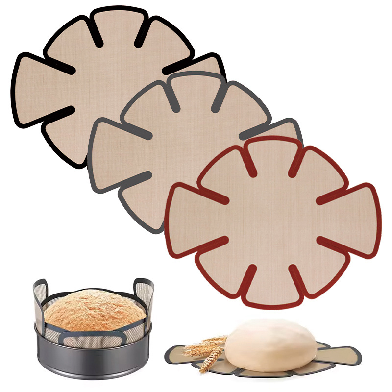 Pizza Stone Baking - 1PC siliconen bakvormmat, antiaanbaklaag voor broodvormen,
