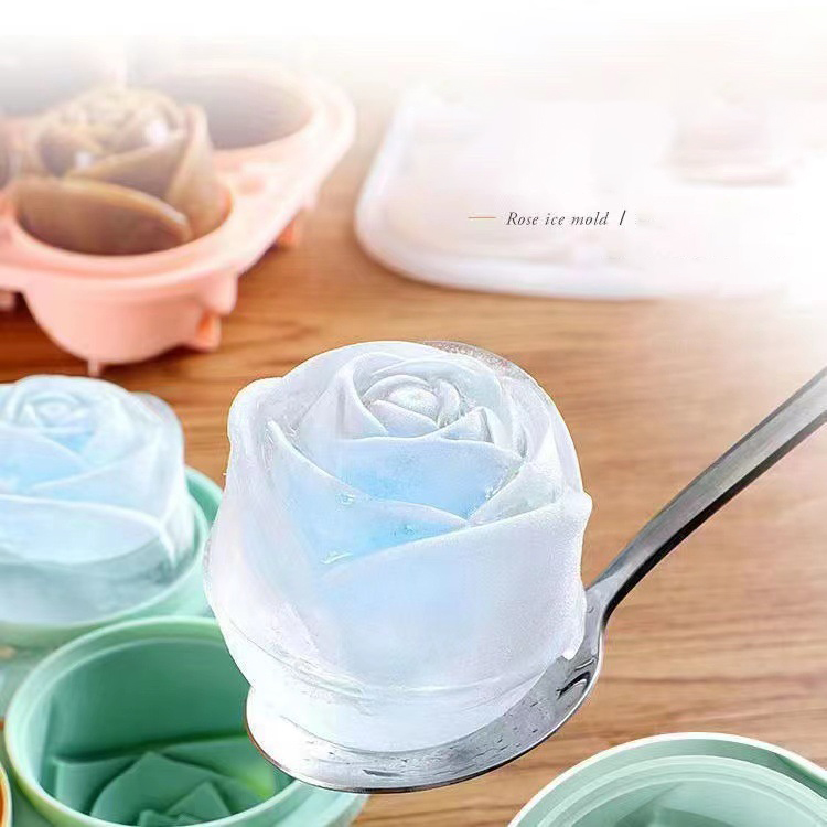 Kitchen Gadgets Deals - 3D Rose Ice Mallen 4 Gaten
