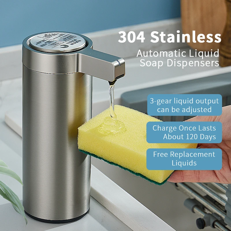 Kitchen Gadgets Smart - 270ml Keukenzeepmachine Automatische Sensor Handdesinfecterend middel
