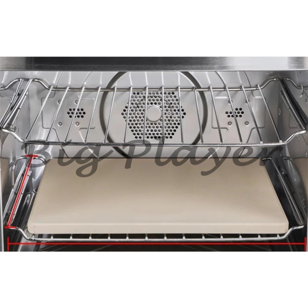 Pizza Stone Baking - Food Grade Cordieriet Pizzasteen - Ronde
