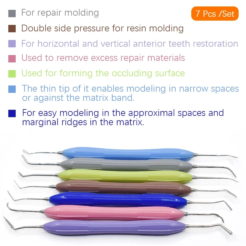Silicone Spatula Set - Professionele LM Arte Dental Kit -