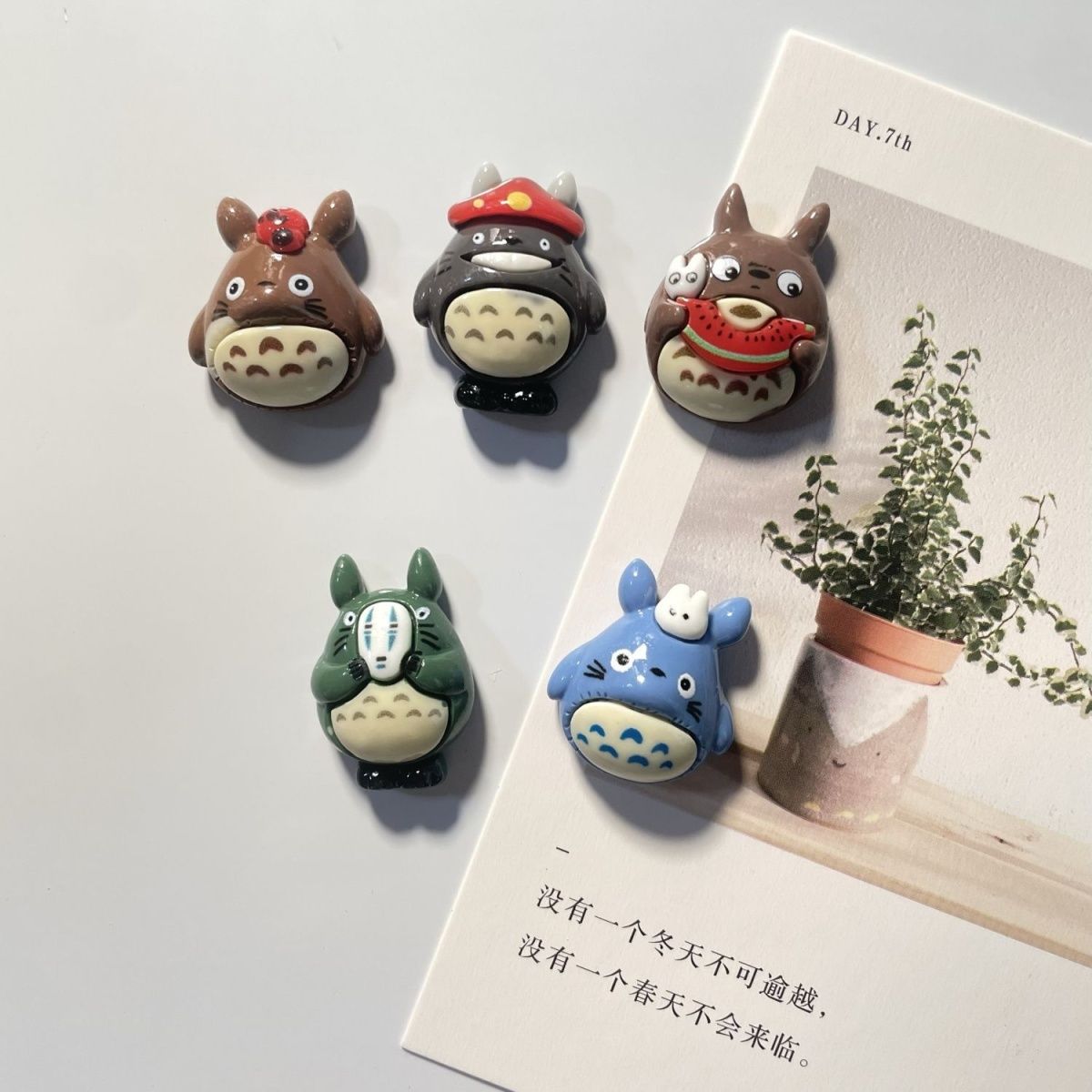 Kitchen Gadgets Best - Totoro Anime Harsen Koelkastmagneet Schattige Cartoon