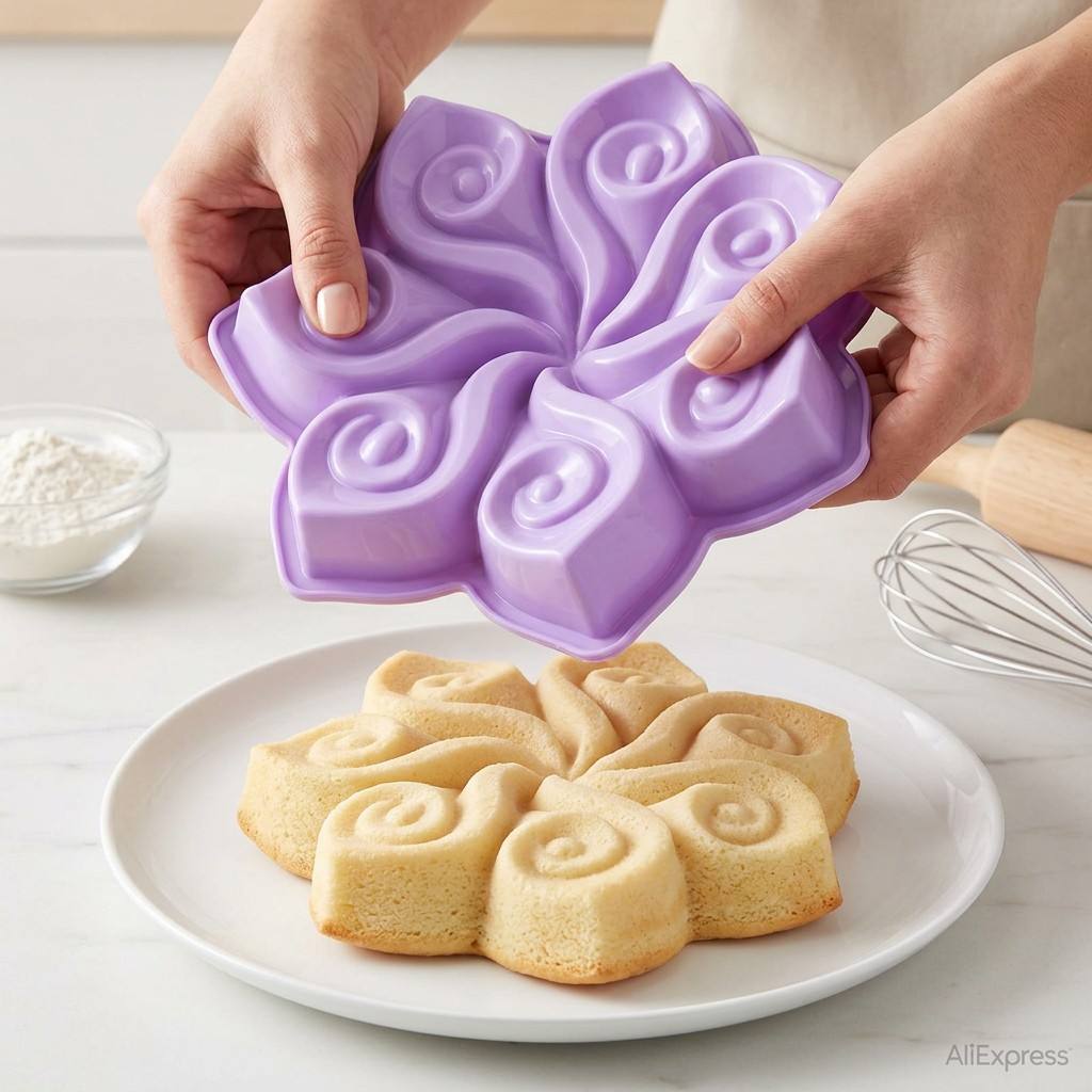 Grote Bloemvormige Siliconen C - Kitchen Gadgets Deals recensie en prijs