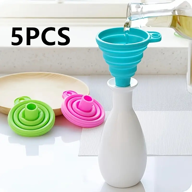 Siliconen opvouwbare trechter  - Kitchen Gadgets Small recensie en prijs