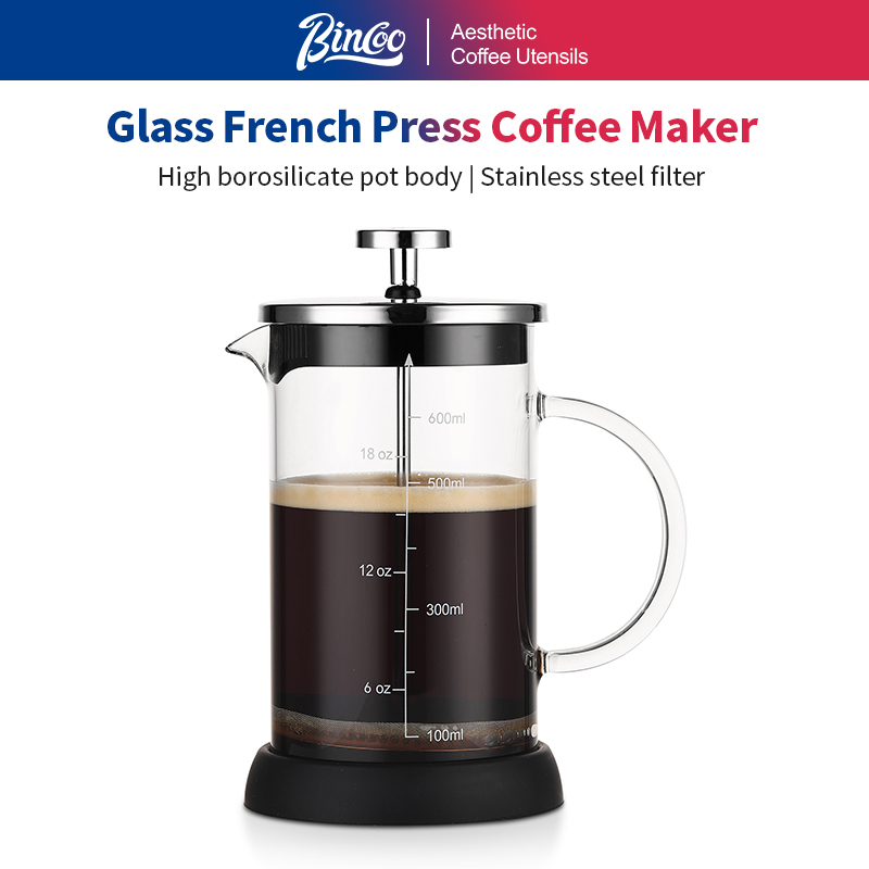 Bincoo French Press koffiezeta - French Press Coffee Maker recensie en prijs