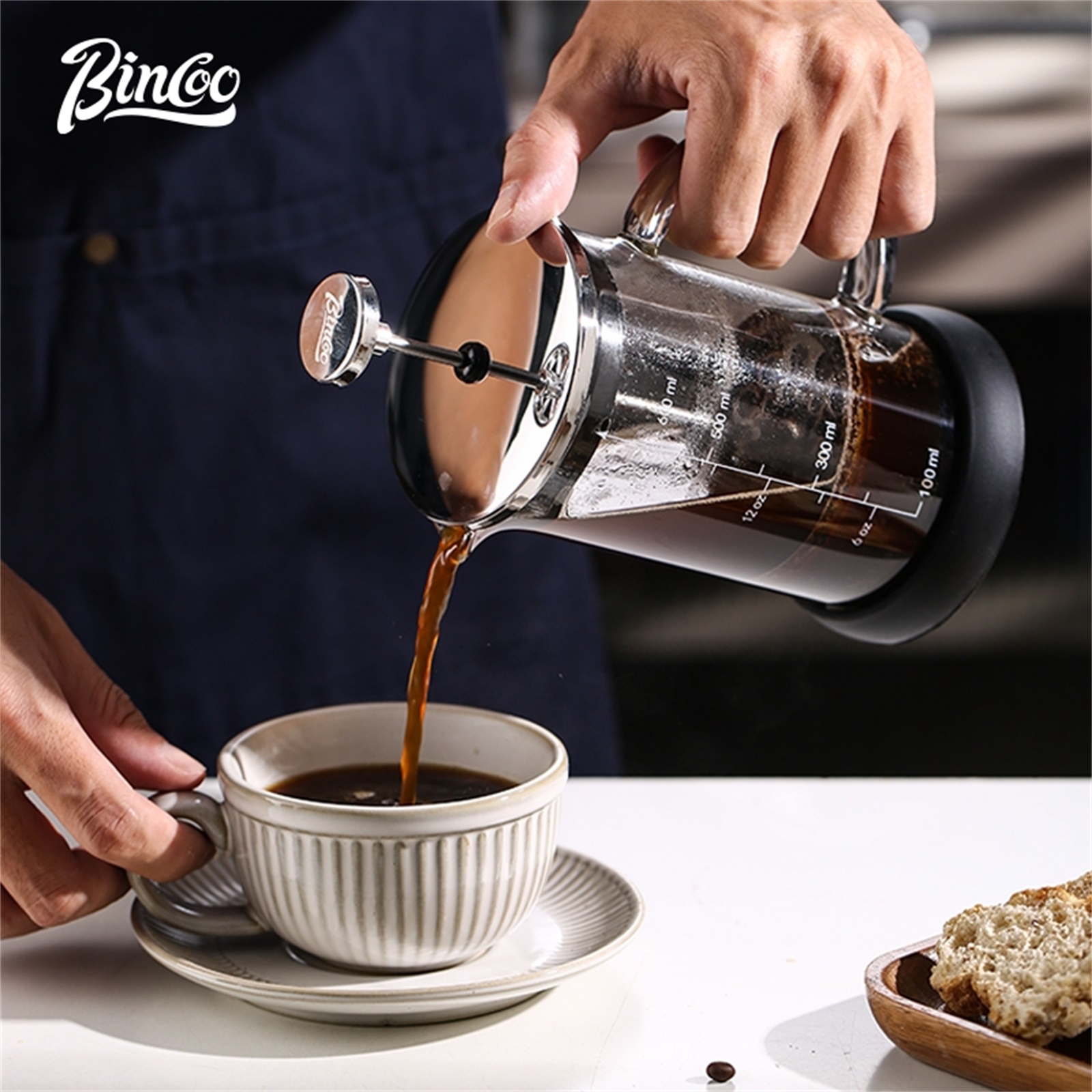 Bincoo French Press koffiezeta - French Press Coffee Maker recensie en prijs