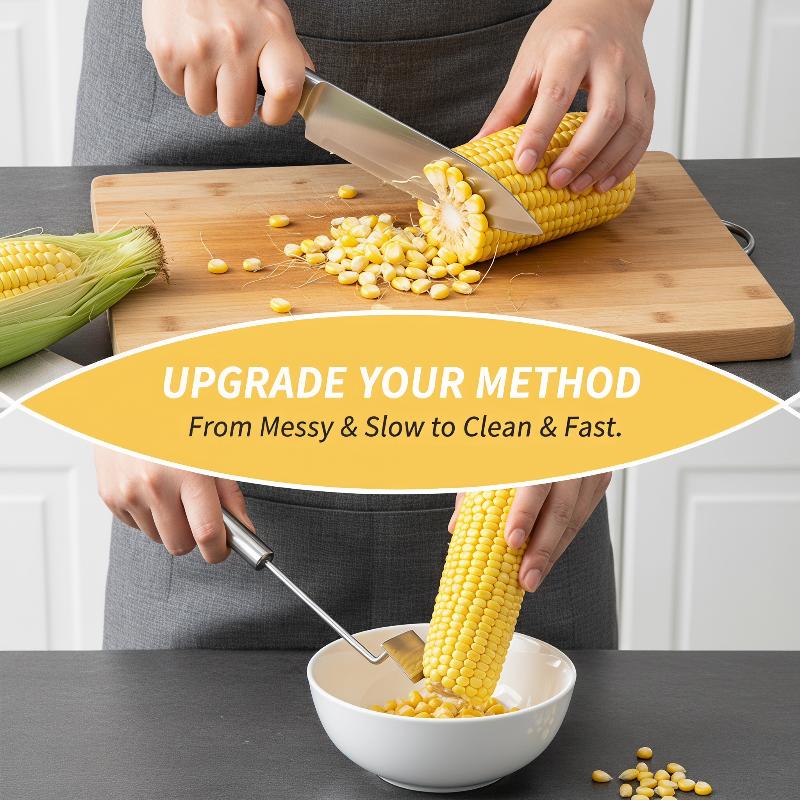 Roestvrijstalen maïsverwijdera - Kitchen Gadgets Save Time recensie en prijs
