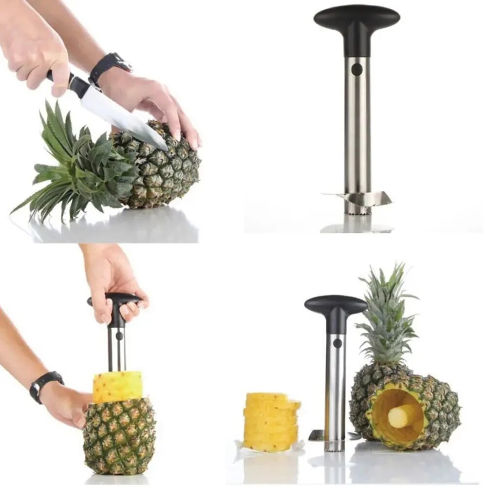 Spot roestvrijstalen ananassch - Kitchen Gadgets Smart recensie en prijs