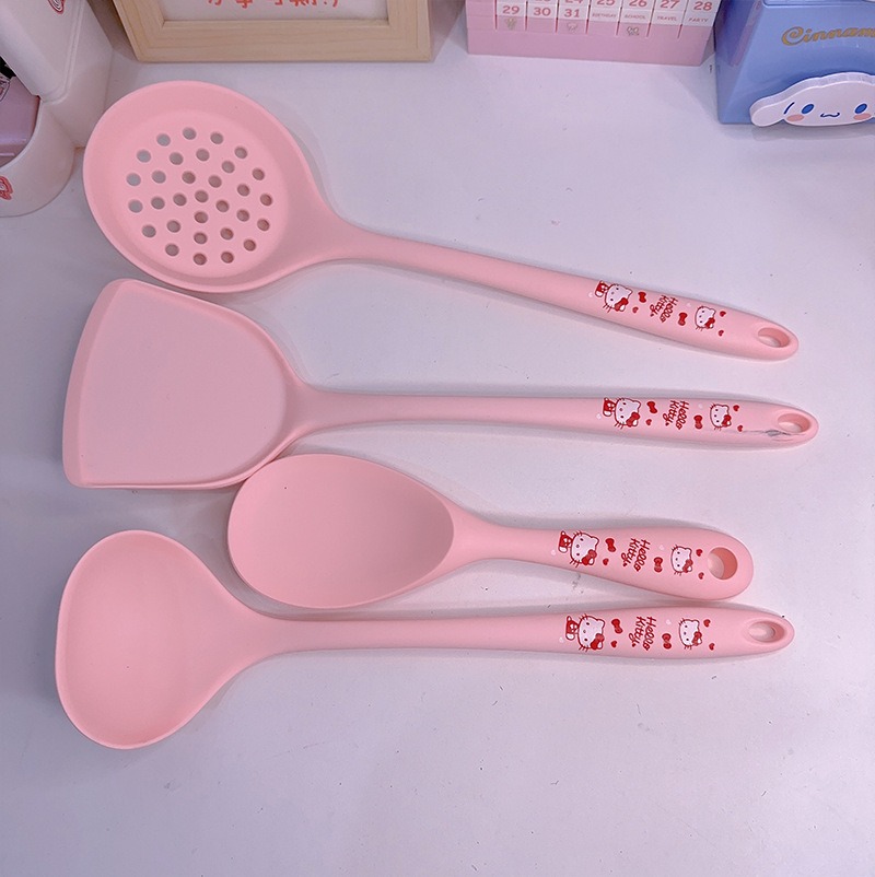 Anime schattige print 4-delige - Silicone Spatula Set recensie en prijs