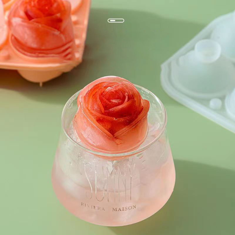 3D Rose Ice Mallen 4 Gaten Ijs - Kitchen Gadgets Deals recensie en prijs
