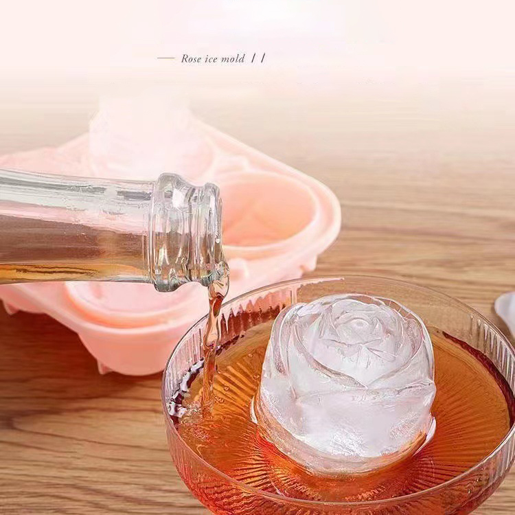 3D Rose Ice Mallen 4 Gaten Ijs - Kitchen Gadgets Deals recensie en prijs