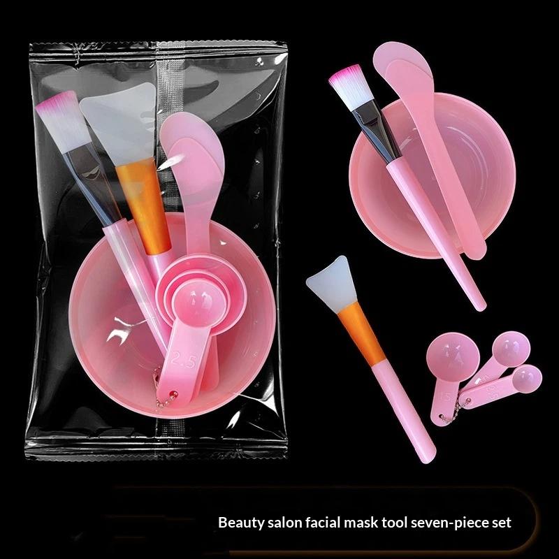 【7-delige DIY gezichtsmasker m - Silicone Spatula Set recensie en prijs