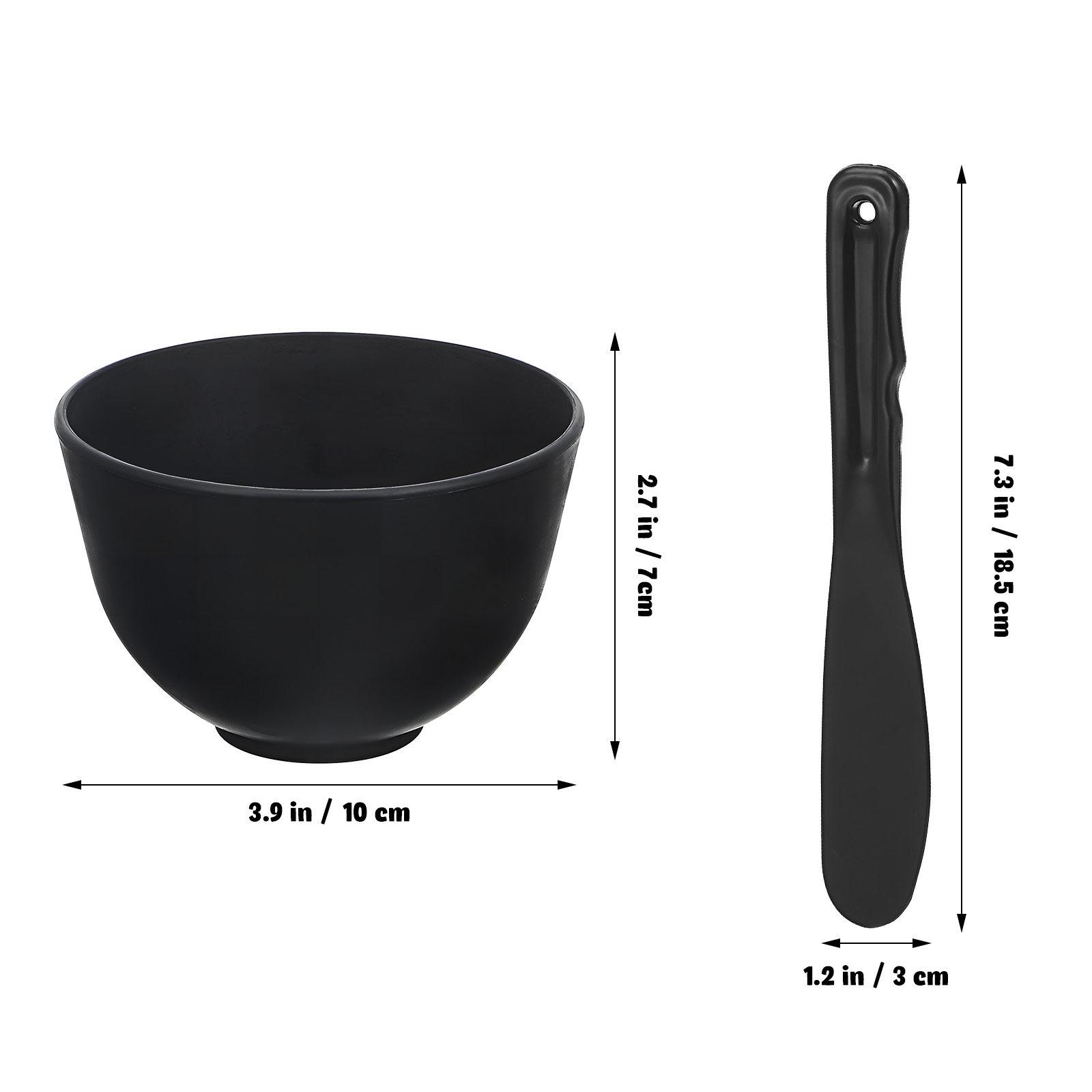 1Set siliconen gezichtsmasker  - Silicone Spatula Set recensie en prijs