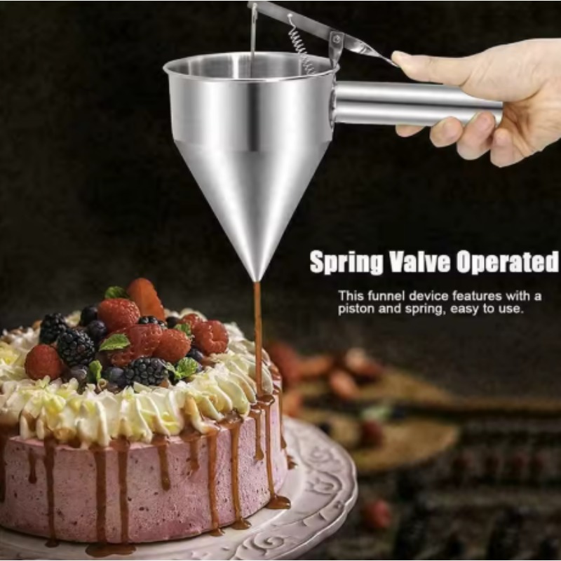 600/1200ML RVS vloeistof trech - Kitchen Gadgets Deals recensie en prijs