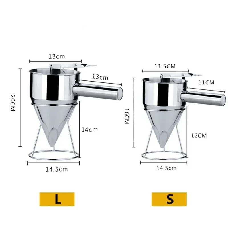600/1200ML RVS vloeistof trech - Kitchen Gadgets Deals recensie en prijs