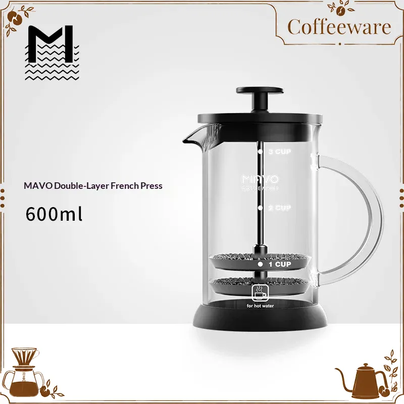 MAVO French Press Koffiezetapp - French Press Coffee Maker recensie en prijs