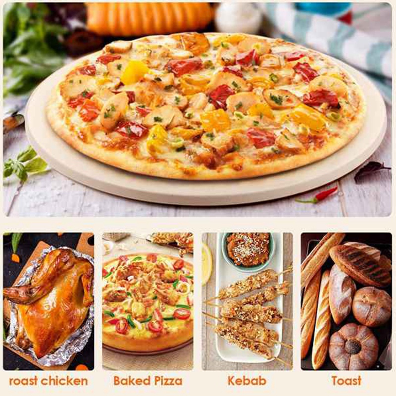 A68P-Pizzasteen 15 inch ronde  - Pizza Stone Baking recensie en prijs