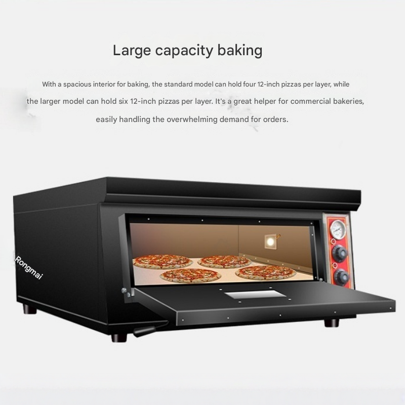 Dubbele dek pizzaoven, commerc - Pizza Stone Baking recensie en prijs
