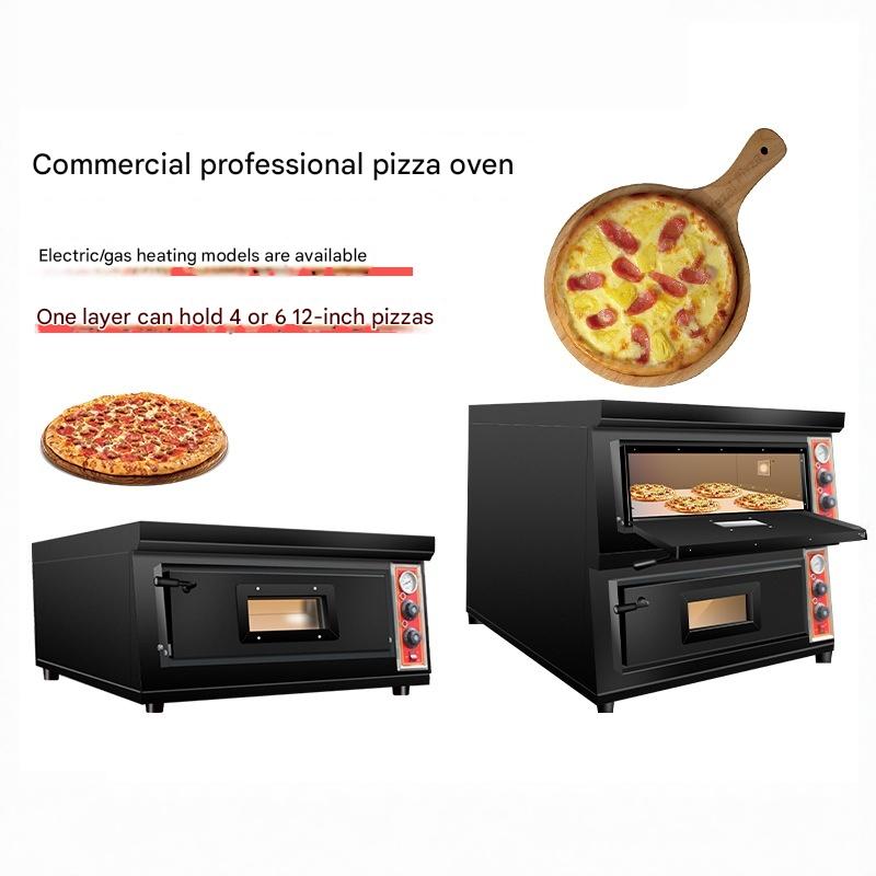 Dubbele dek pizzaoven, commerc - Pizza Stone Baking recensie en prijs