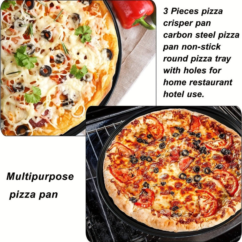 Geperforeerde pizzapan van koo - Pizza Stone Baking recensie en prijs